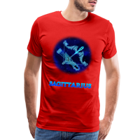 Thumbnail for Men's Sagittarius Premium T-Shirt - red