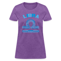 Thumbnail for Women's Power Words Libra T-Shirt - purple heather