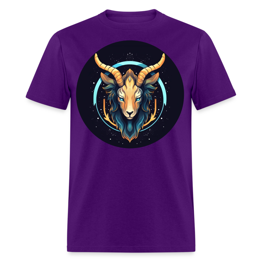 Men's Mystic Capricorn Classic T-Shirt - purple