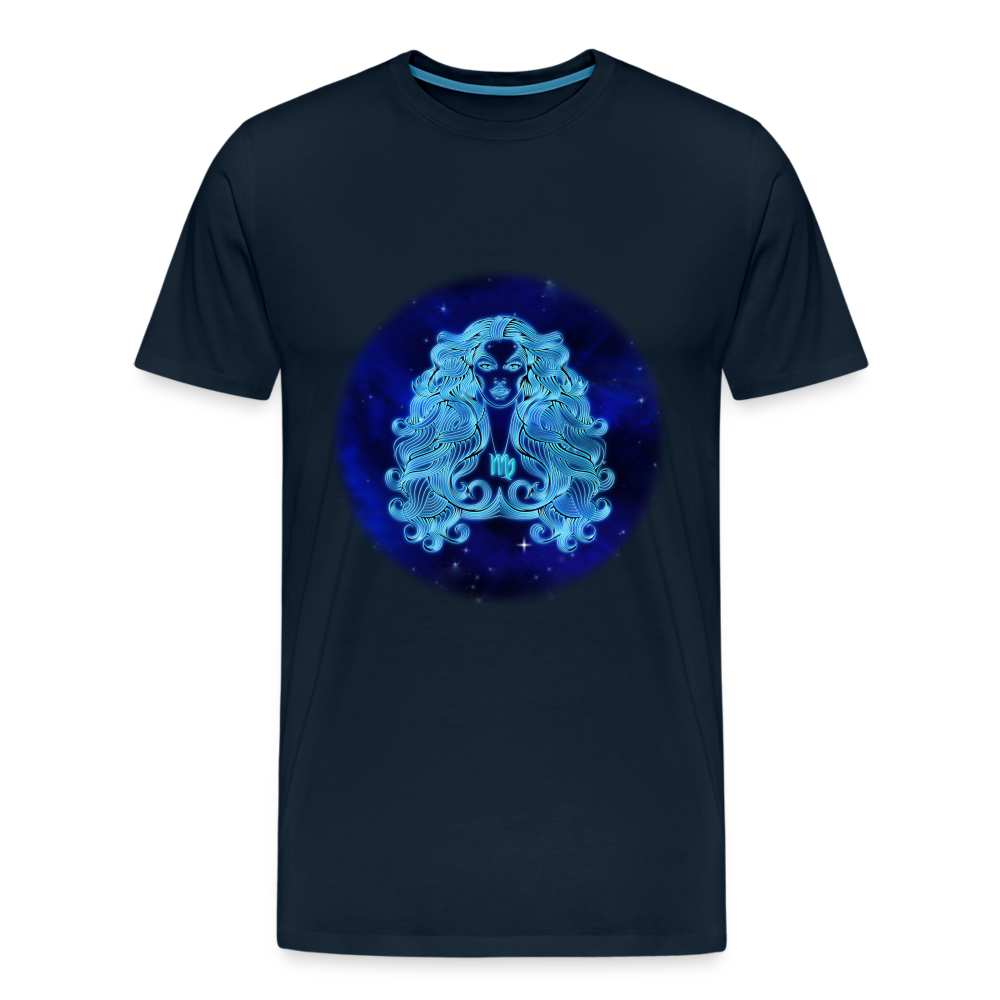 Men's Virgo Premium T-Shirt - deep navy