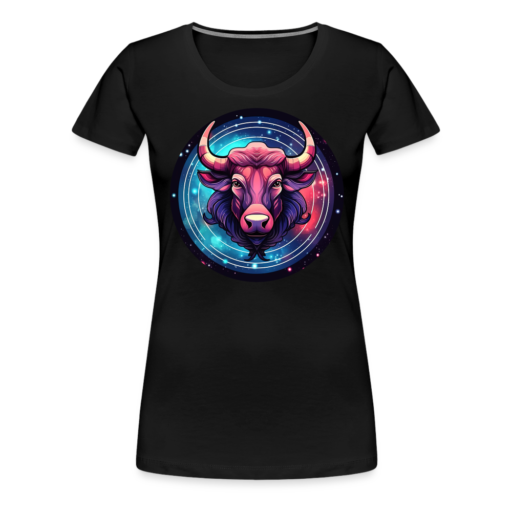 Women’s Mystic Taurus Premium T-Shirt - black