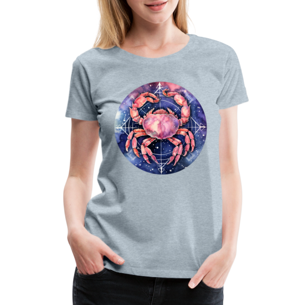 Women’s Mythical Cancer Premium T-Shirt - heather ice blue