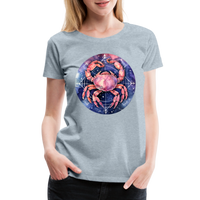 Thumbnail for Women’s Mythical Cancer Premium T-Shirt - heather ice blue