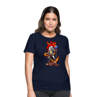 Thumbnail for Astral Leo Women's T-Shirt - navy