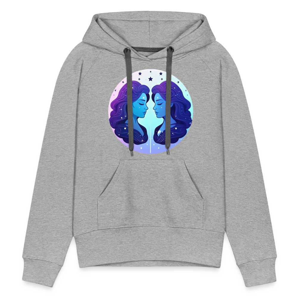 Women’s Magic Gemini Premium Hoodie - heather grey