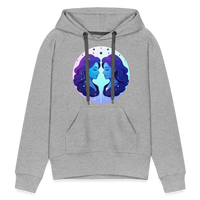 Thumbnail for Women’s Magic Gemini Premium Hoodie - heather grey