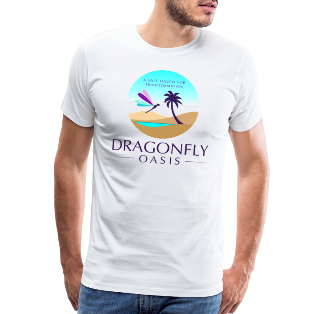 Men's Dragonfly Oasis V.1 Premium T-Shirt - white