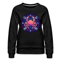 Thumbnail for Women’s Magic Cancer Premium Sweatshirt - black