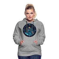 Thumbnail for Women’s Magic Sagittarius Premium Hoodie - heather grey