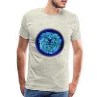 Thumbnail for Men's Leo Premium T-Shirt - heather oatmeal