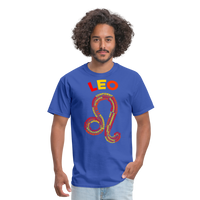 Thumbnail for Men's Power Words Leo Classic T-Shirt - royal blue