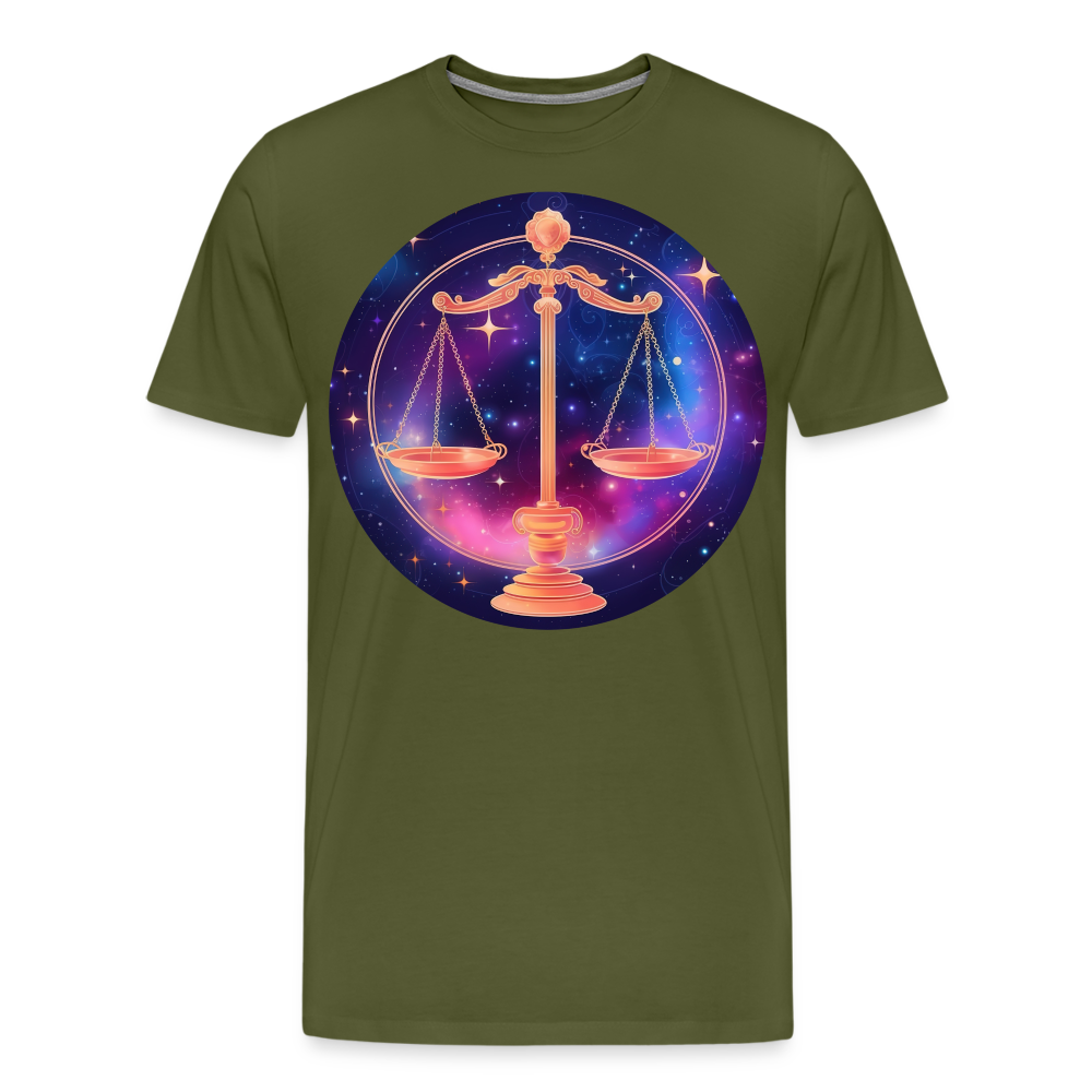 Men's Magic Libra Premium T-Shirt - olive green