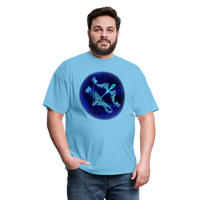 Thumbnail for Men's Stellar Sagittarius Classic T-Shirt - aquatic blue