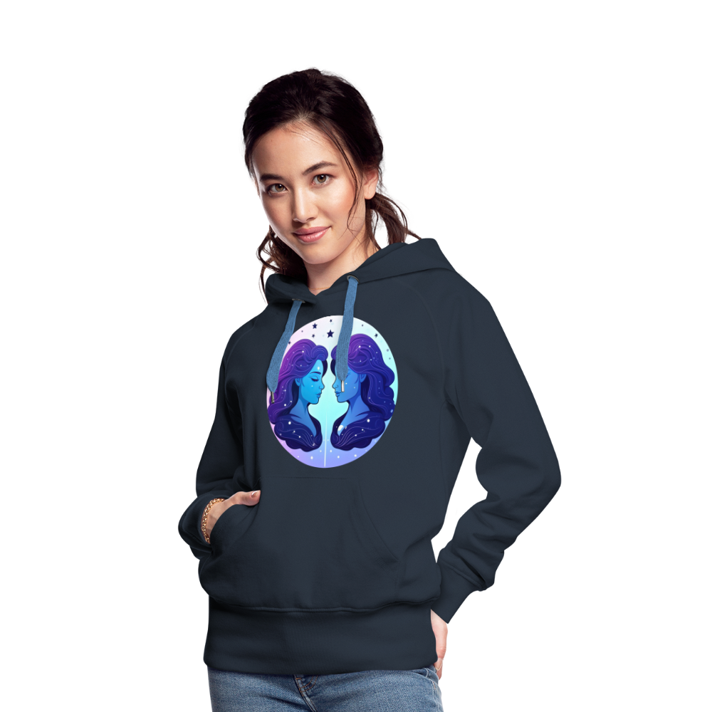 Women’s Magic Gemini Premium Hoodie - navy