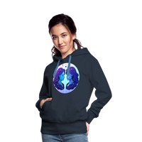 Thumbnail for Women’s Magic Gemini Premium Hoodie - navy