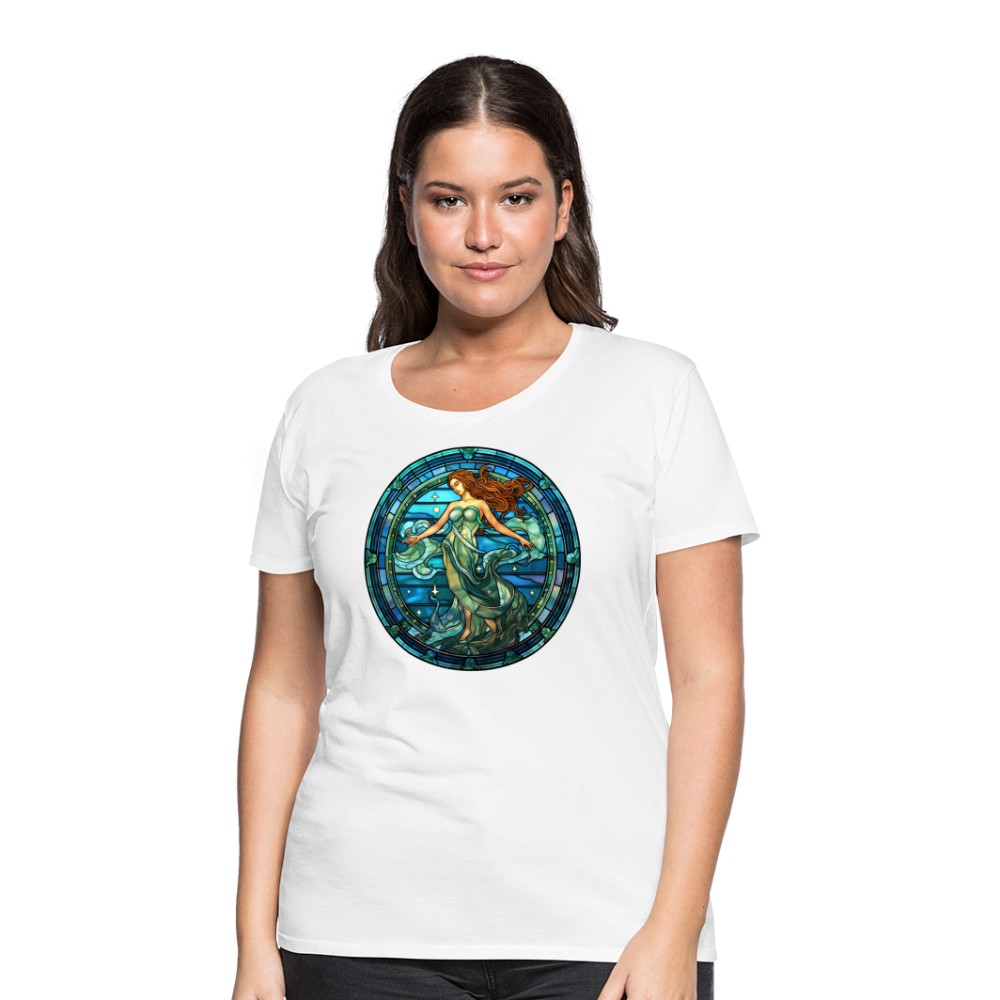 Women’s Mosaic Aquarius Premium T-Shirt - white