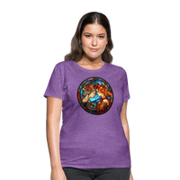 Thumbnail for Women's Mosaic Gemini T-Shirt - purple heather