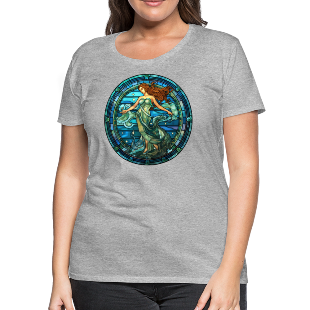 Women’s Mosaic Aquarius Premium T-Shirt - heather gray