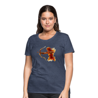 Thumbnail for Women’s Mythical Sagittarius Premium T-Shirt - heather blue