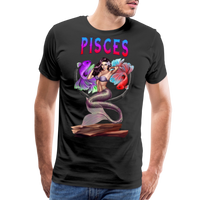 Thumbnail for Men's Astral Pisces Premium T-Shirt - black