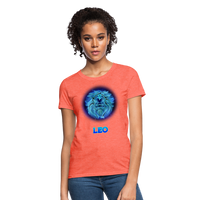 Thumbnail for Women's Stellar Leo T-Shirt - heather coral