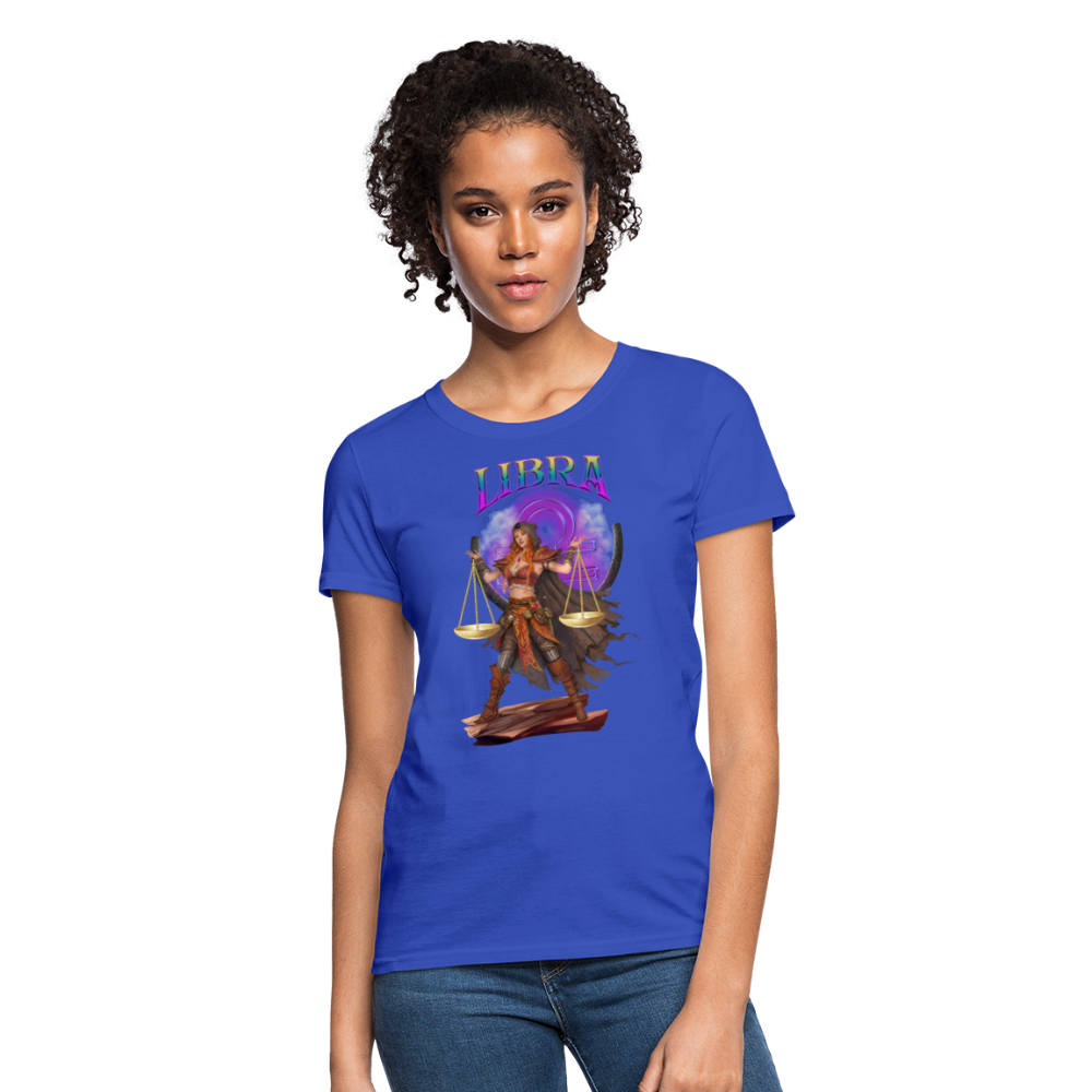 Astral Libra Women's T-Shirt - royal blue