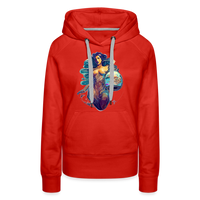 Thumbnail for Women’s Mythical Aquarius Premium Hoodie - red