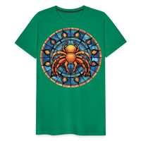 Thumbnail for Men's Mosaic Cancer Premium T-Shirt - kelly green