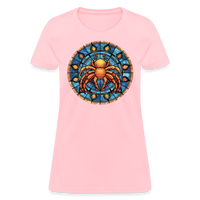 Thumbnail for Women's Mosaic Cancer T-Shirt - pink