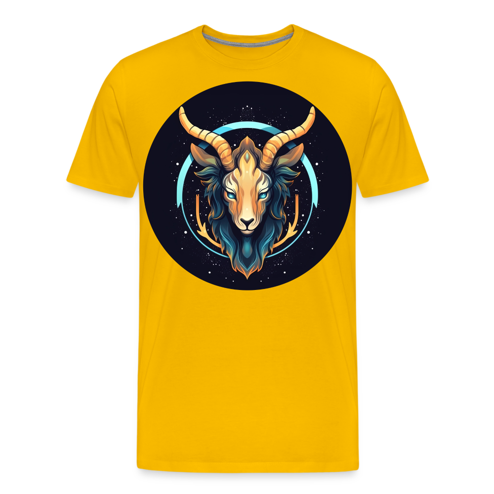 Men's Mystic Capricorn Premium T-Shirt - sun yellow