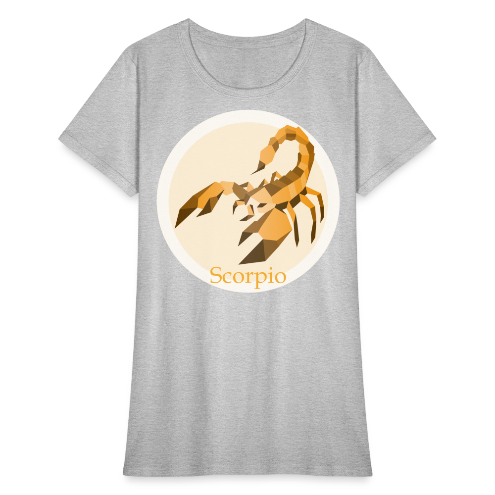 Women's Mosaic Scorpio T-Shirt - heather gray