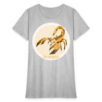 Thumbnail for Women's Mosaic Scorpio T-Shirt - heather gray