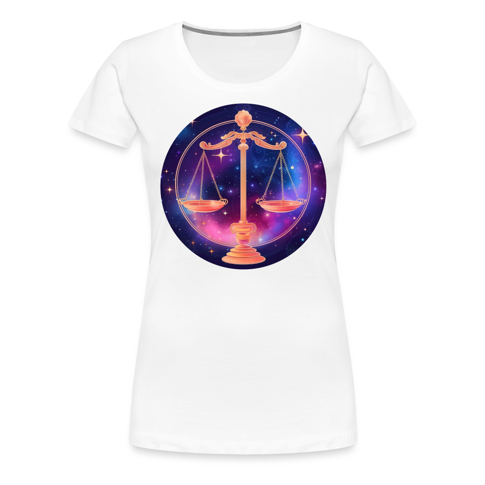 Women’s Magic Libra Premium T-Shirt - white