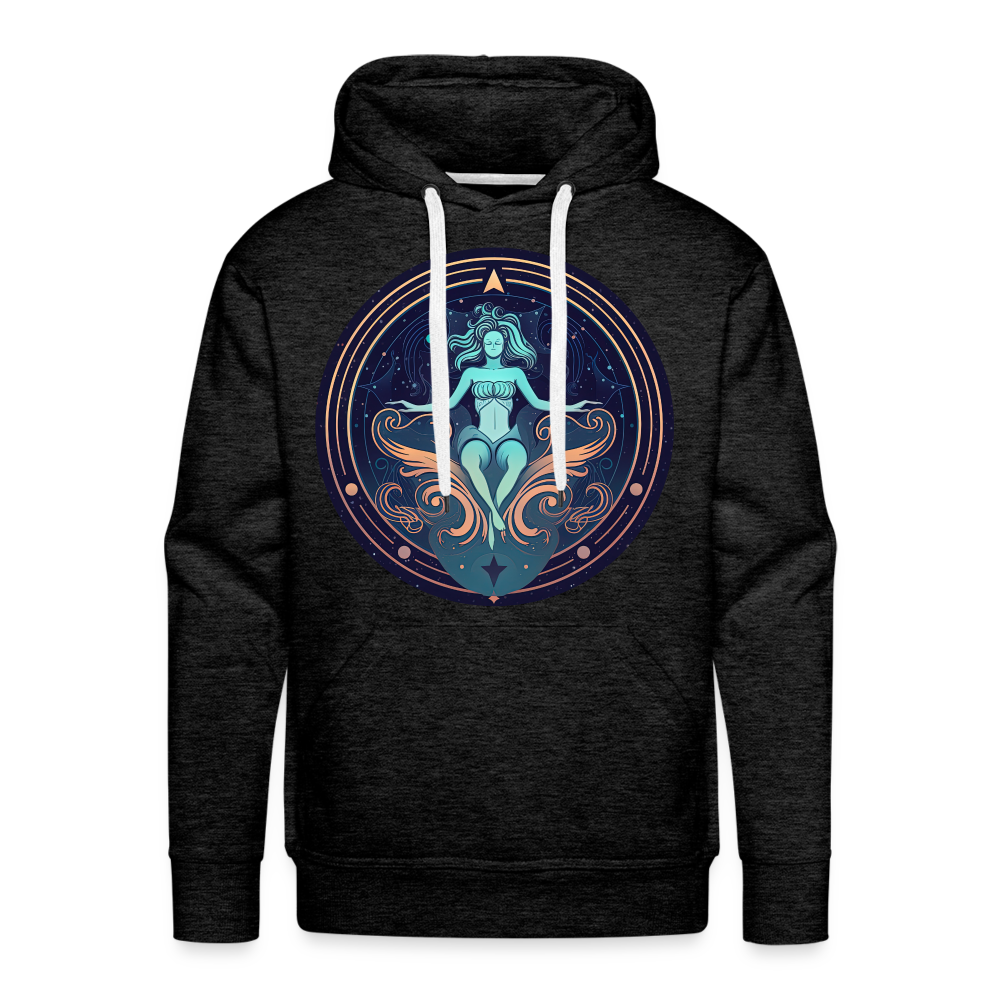 Men’s Mystic Aquarius Premium Hoodie - charcoal grey