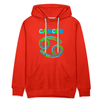 Thumbnail for Men's Power Words Cancer Premium Hoodie - red