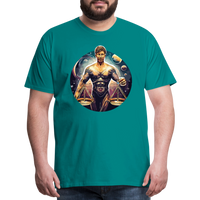 Thumbnail for Men's Mythical Libra Premium T-Shirt - teal