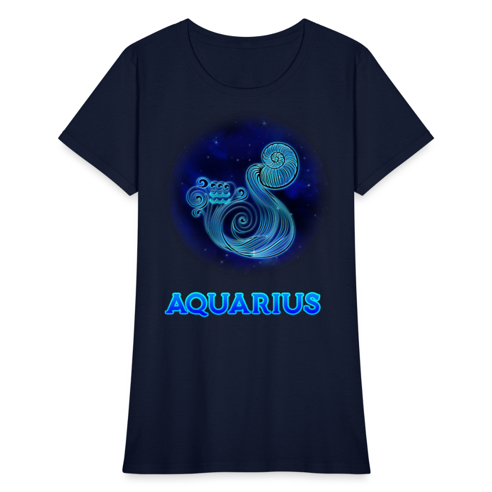 Women's Stellar Aquarius T-Shirt - navy