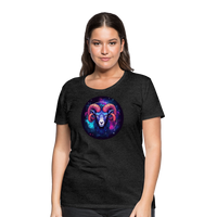 Thumbnail for Women’s Magic Aries Premium T-Shirt - charcoal grey