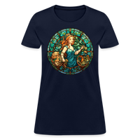 Thumbnail for Women's Mosaic Virgo T-Shirt - navy