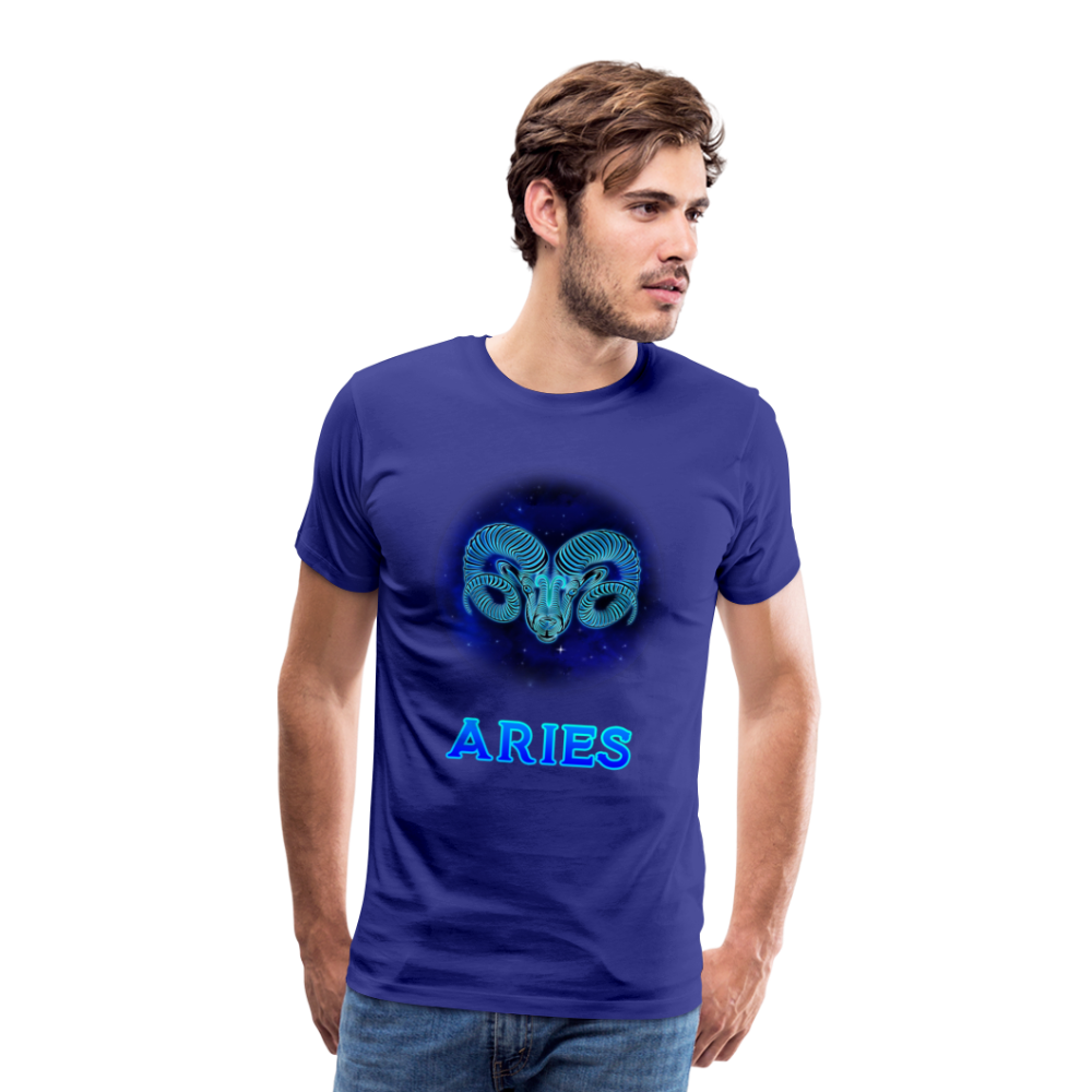 Men's Aries Premium T-Shirt - royal blue