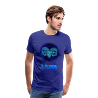 Thumbnail for Men's Aries Premium T-Shirt - royal blue