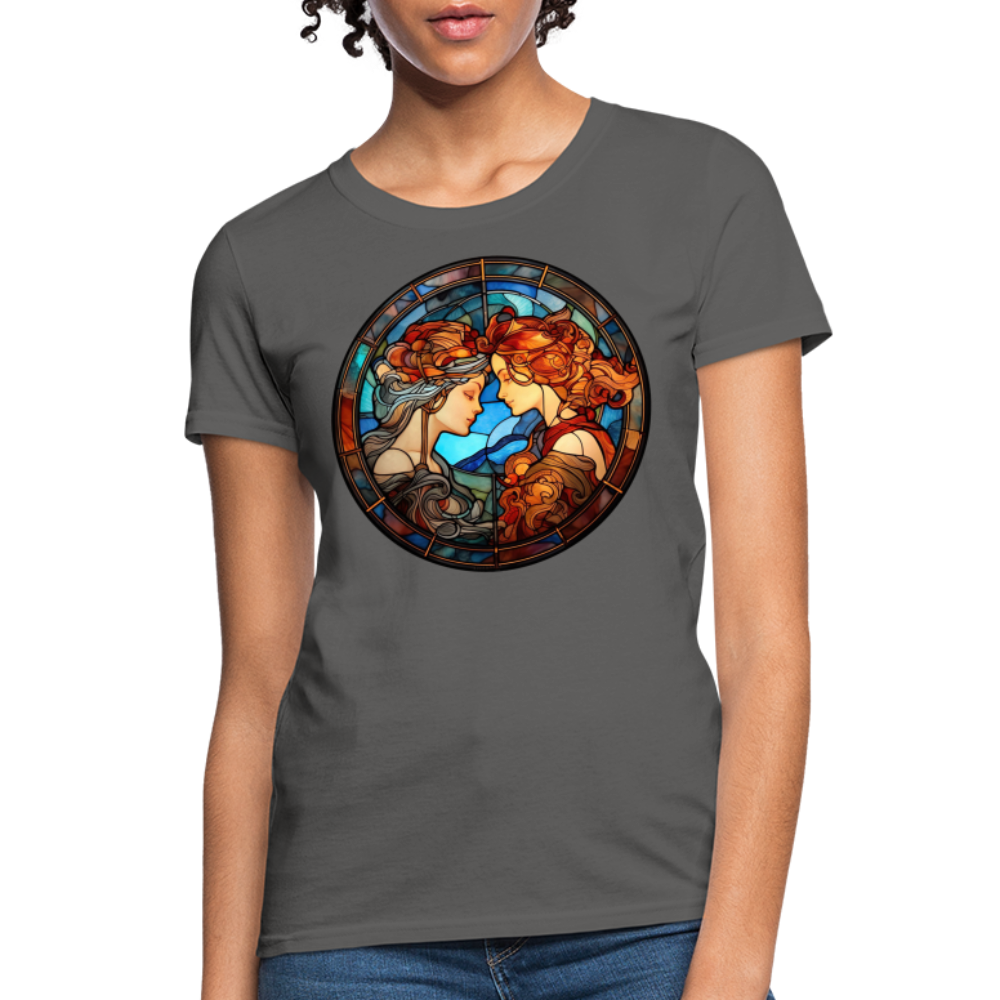 Women's Mosaic Gemini T-Shirt - charcoal