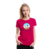 Thumbnail for Women's Dragonfly Oasis V.1 Premium T-Shirt - dark pink