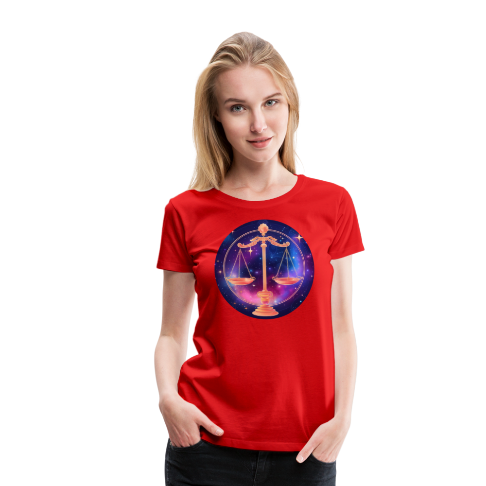 Women’s Magic Libra Premium T-Shirt - red