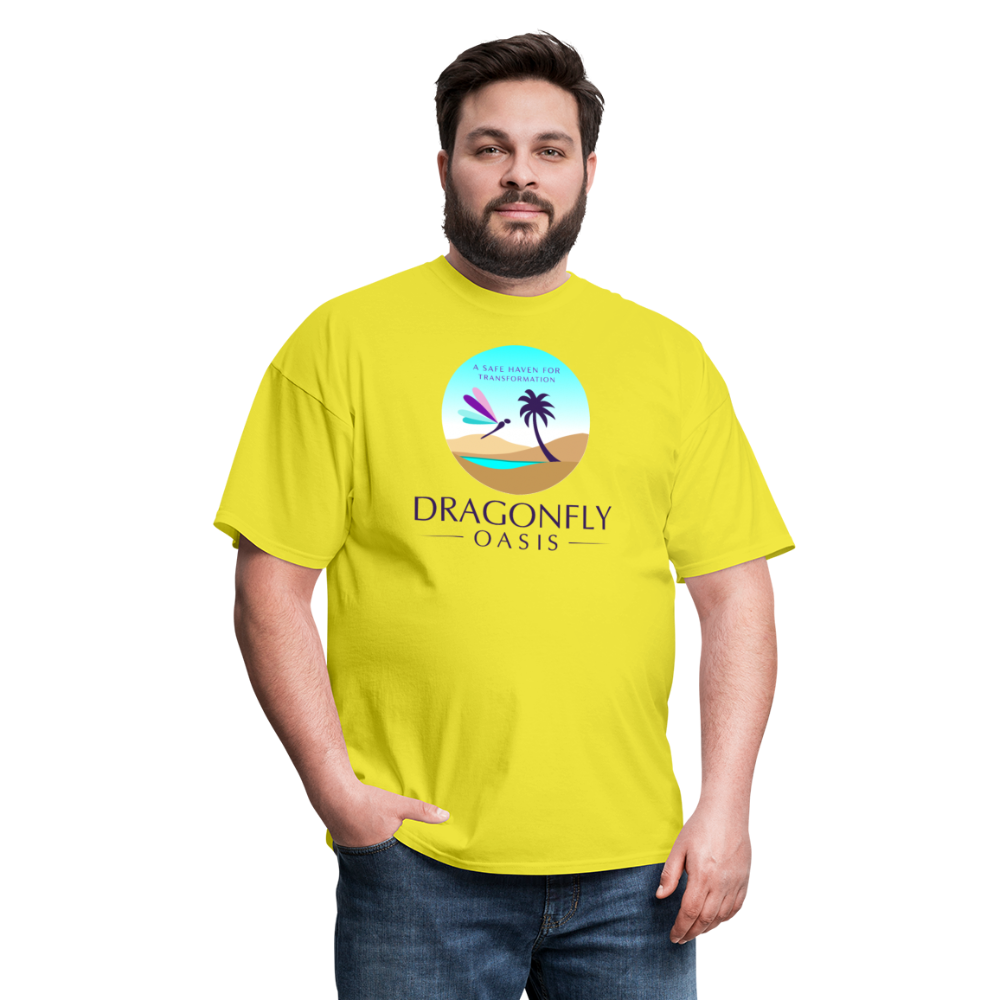 Men's Dragonfly Classic T-Shirt - yellow