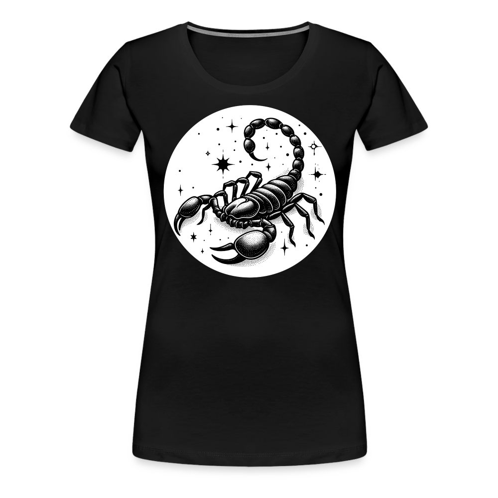 Women’s Magic Scorpio Premium T-Shirt - black