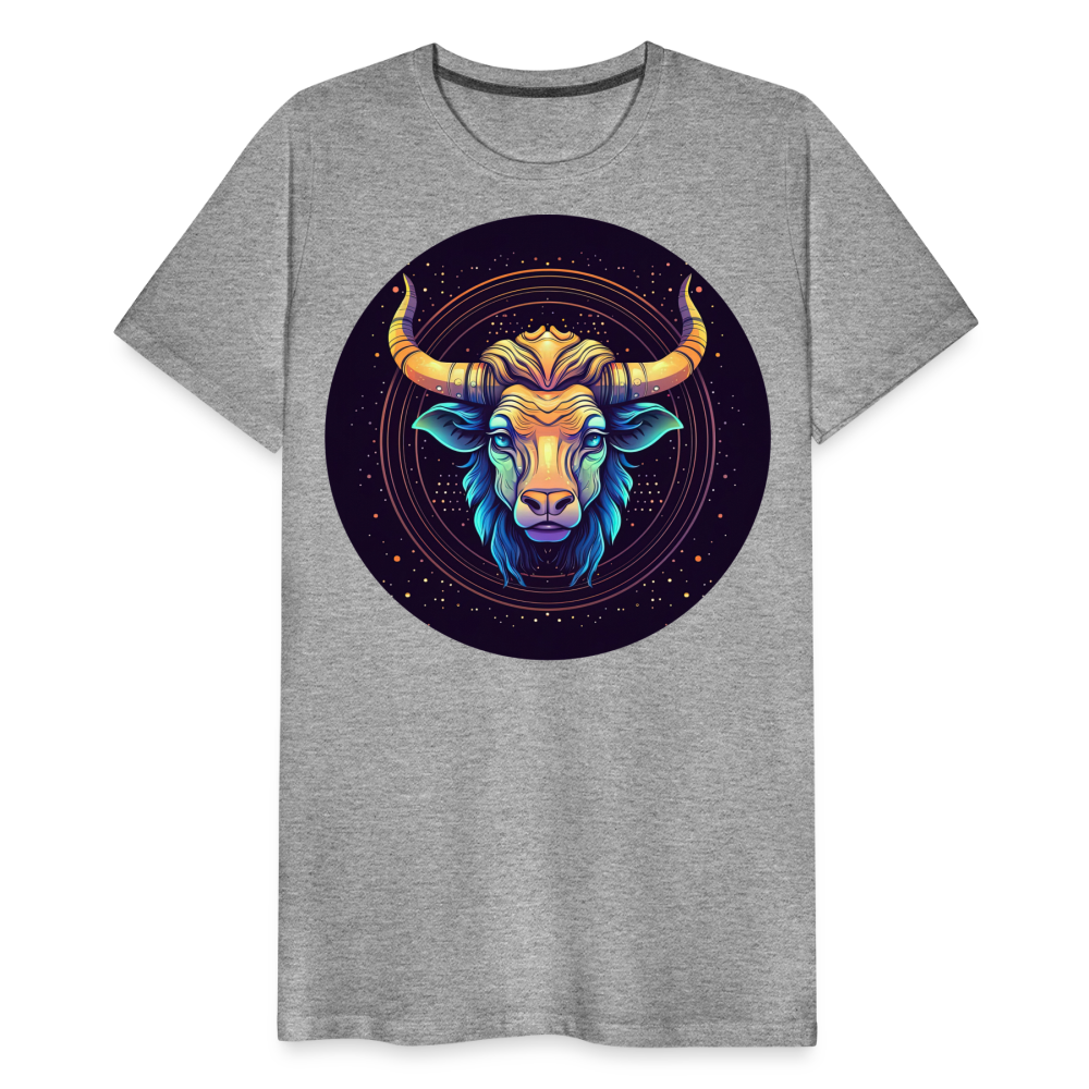 Men's Magic Taurus Premium T-Shirt - heather gray