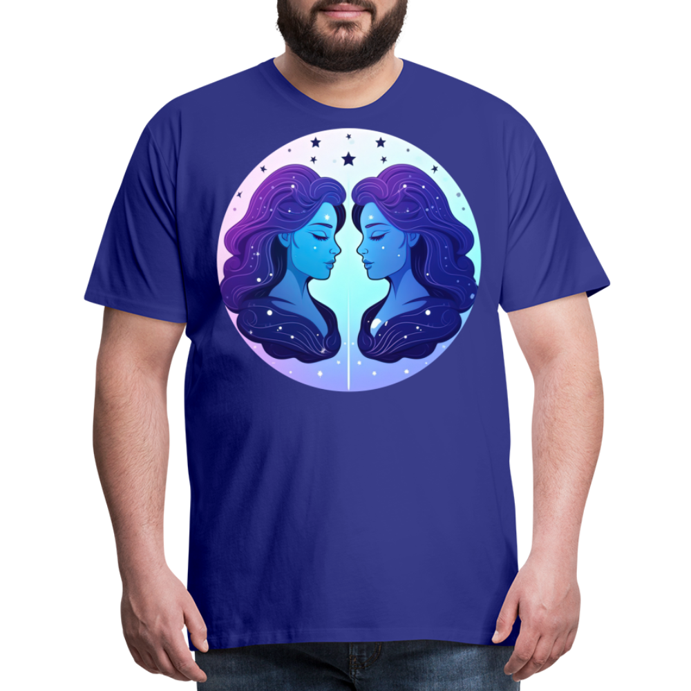 Men's Magic Gemini Premium T-Shirt - royal blue