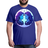 Thumbnail for Men's Magic Gemini Premium T-Shirt - royal blue