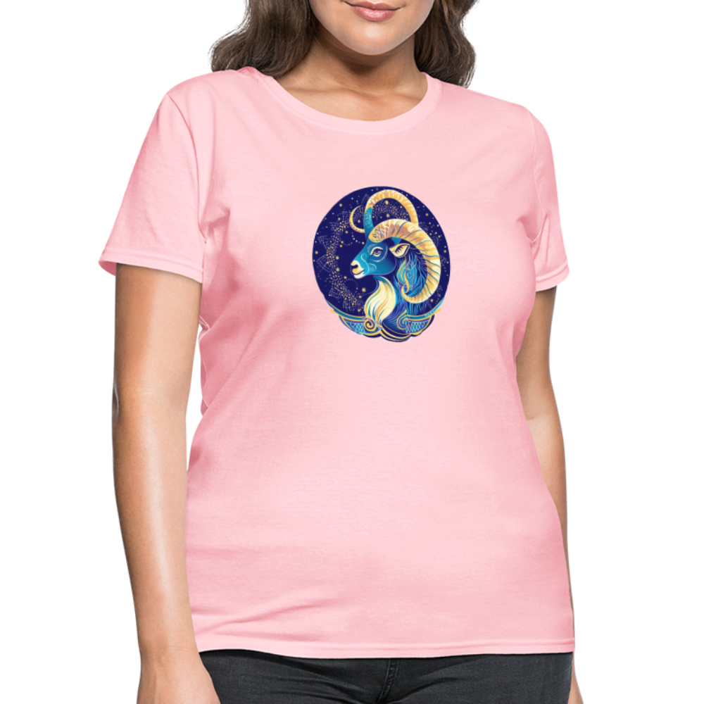 Women's Mythical Capricorn T-Shirt - pink